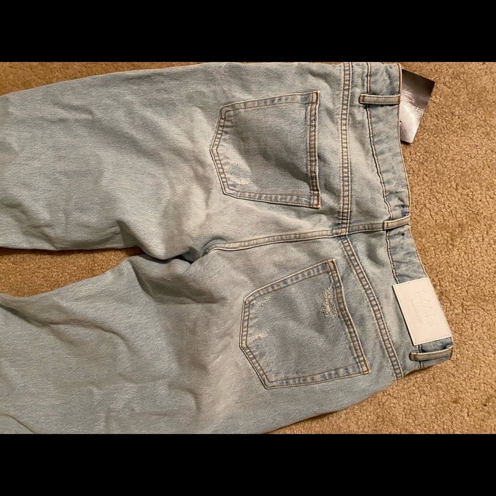 Boohoo man gray jeans